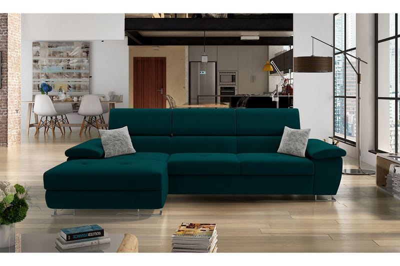 Reginia Mini Bäddsoffa m. Divan L-formad - Möbler - Soffa - Bäddsoffa