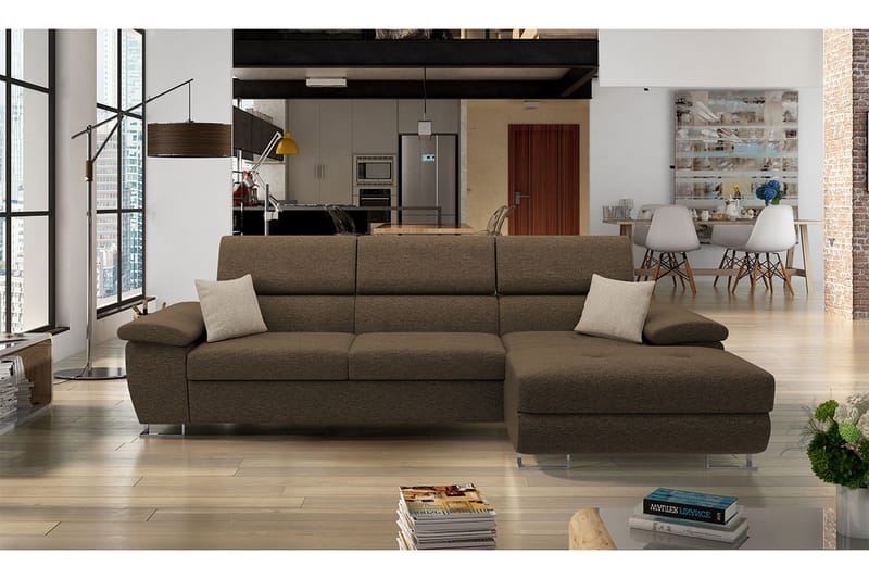 Reginia Mini Bäddsoffa m. Divan L-formad - Möbler - Soffa - Bäddsoffa