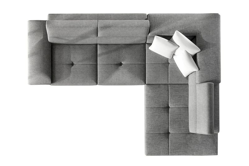 Reginia U-bäddsoffa - Vit/Grå - Möbler - Soffa - Bäddsoffa