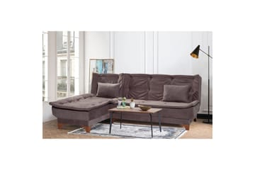 Riversdale Bäddsoffa m. Divan 4-sits - Antracit - Möbler - Soffa - Bäddsoffa