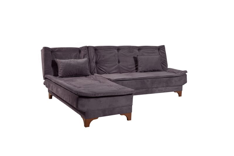 Riversdale Bäddsoffa m. Divan 4-sits - Antracit - Möbler - Soffa - Bäddsoffa