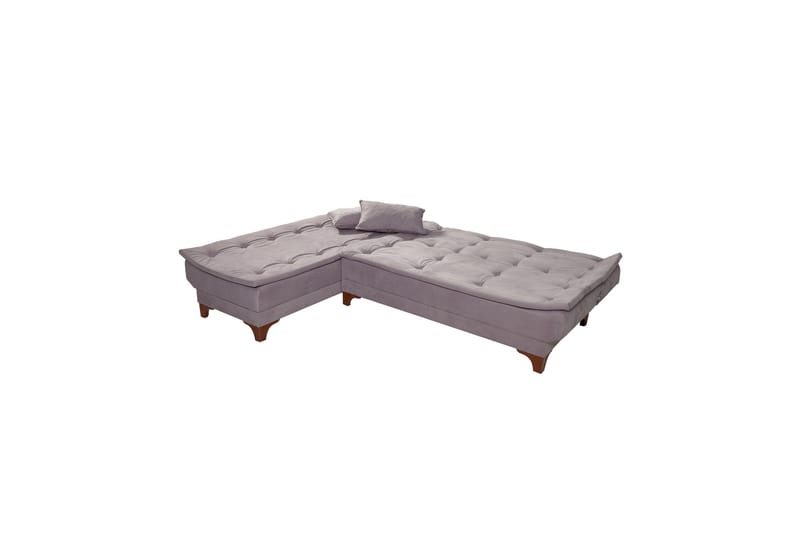 Riversdale Bäddsoffa m. Divan 4-sits - Ljusgrå - Möbler - Soffa - Bäddsoffa