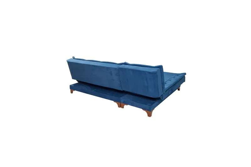 Riversdale Bäddsoffa m. Divan 4-sits - Mörkblå - Möbler - Soffa - Bäddsoffa