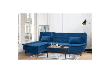 Riversdale Bäddsoffa m. Divan 4-sits - Mörkblå - Möbler - Soffa - Bäddsoffa