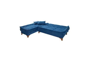 Riversdale Bäddsoffa m. Divan 4-sits - Mörkblå - Möbler - Soffa - Bäddsoffa