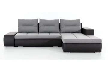 Rodeche 3-sits Bäddsoffa m. Divan med Förvaring