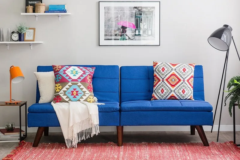 Ronne Bäddsoffa 180 cm - Blå - Möbler - Soffa - Bäddsoffa