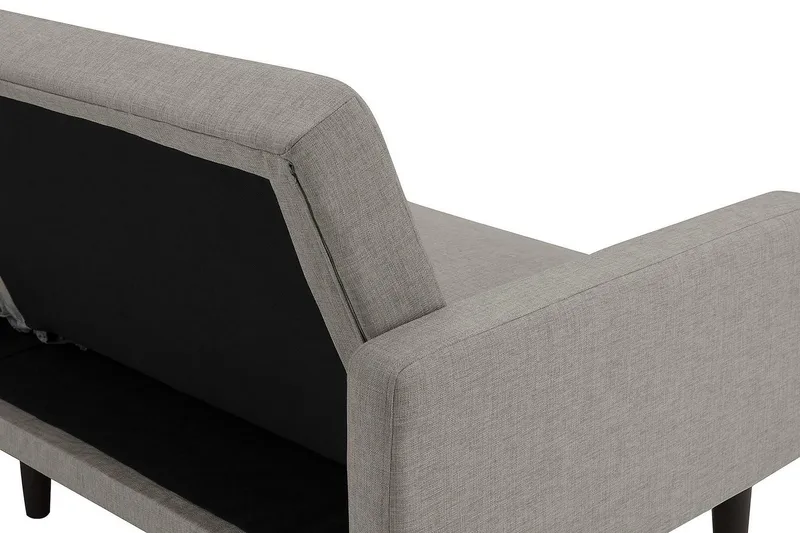 Room Essential 2-sits Bäddsoffa Ljuslinnegrå - Dorel Home - Möbler - Soffa - Bäddsoffa - Längsbäddad bäddsoffa