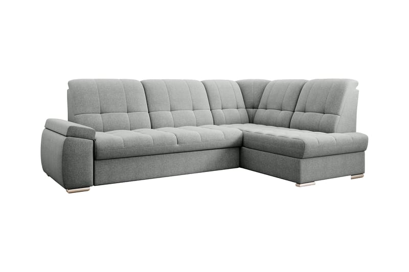 Sajana Bäddsoffa m. Schäslong 3-sits - Grå - Möbler - Soffa - Bäddsoffa