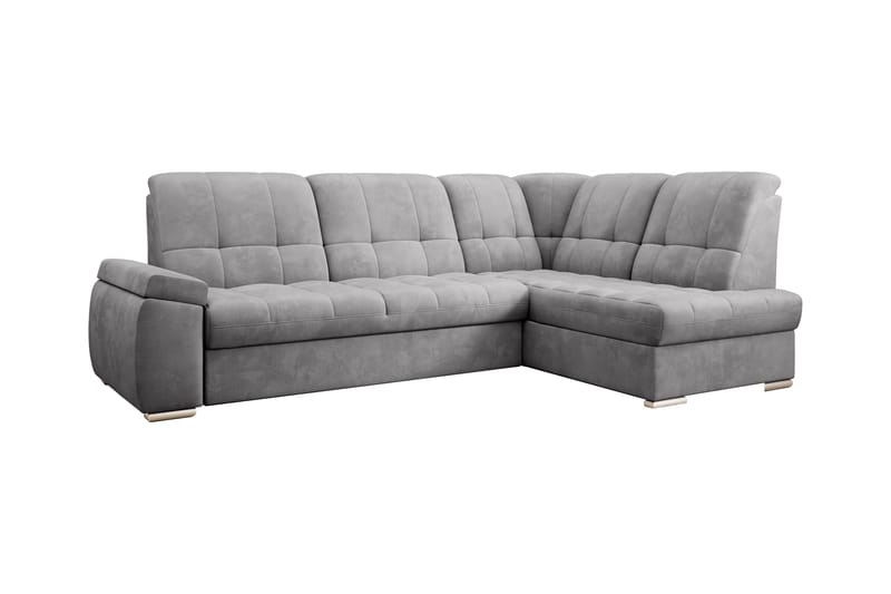 Sajana Bäddsoffa m. Schäslong 3-sits - Grå - Möbler - Soffa - Bäddsoffa