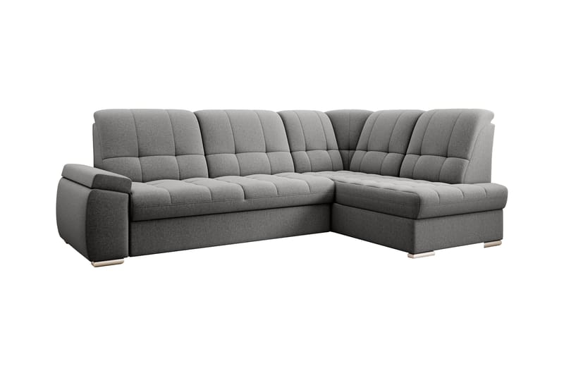 Sajana Bäddsoffa m. Schäslong 3-sits - Grå - Möbler - Soffa - Bäddsoffa