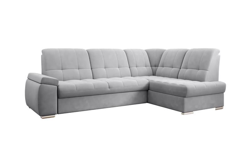 Sajana Bäddsoffa m. Schäslong 3-sits - Grå - Möbler - Soffa - Bäddsoffa