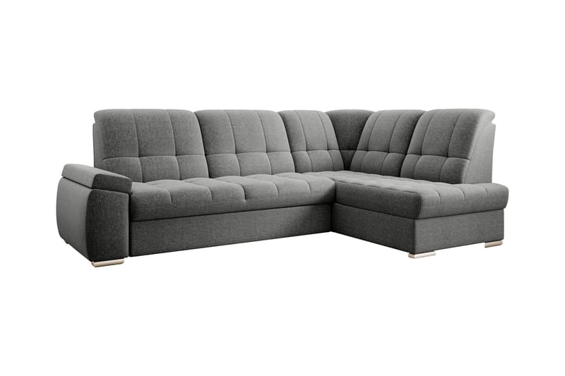 Sajana Bäddsoffa m. Schäslong 3-sits - Grå - Möbler - Soffa - Bäddsoffa
