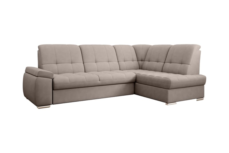 Sajana Bäddsoffa m. Schäslong 3-sits - Grå - Möbler - Soffa - Bäddsoffa