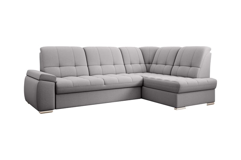 Sajana Bäddsoffa m. Schäslong 3-sits - Grå - Möbler - Soffa - Bäddsoffa