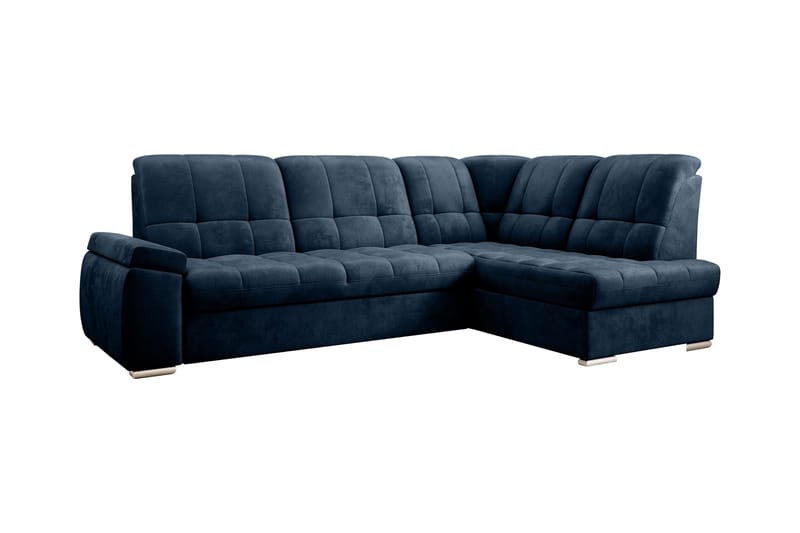 Sajana Bäddsoffa m. Schäslong 3-sits - Mörkblå - Möbler - Soffa - Bäddsoffa