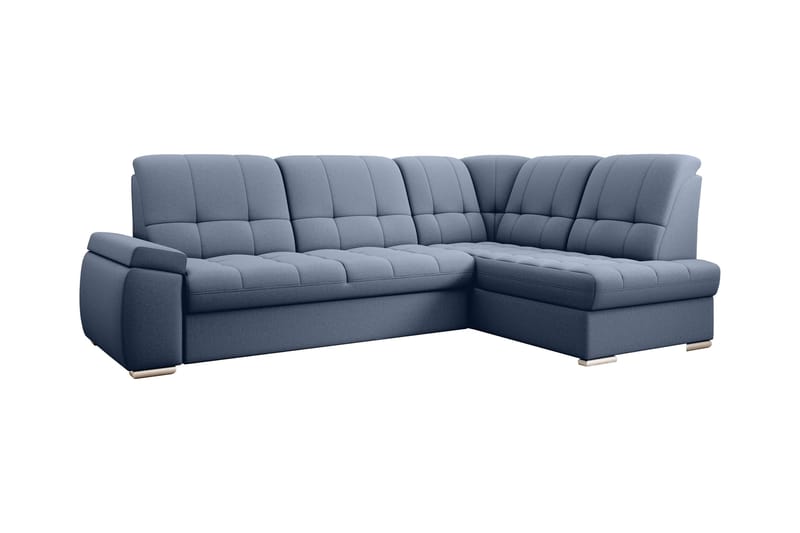 Sajana Bäddsoffa m. Schäslong 3-sits - Mörkblå - Möbler - Soffa - Bäddsoffa