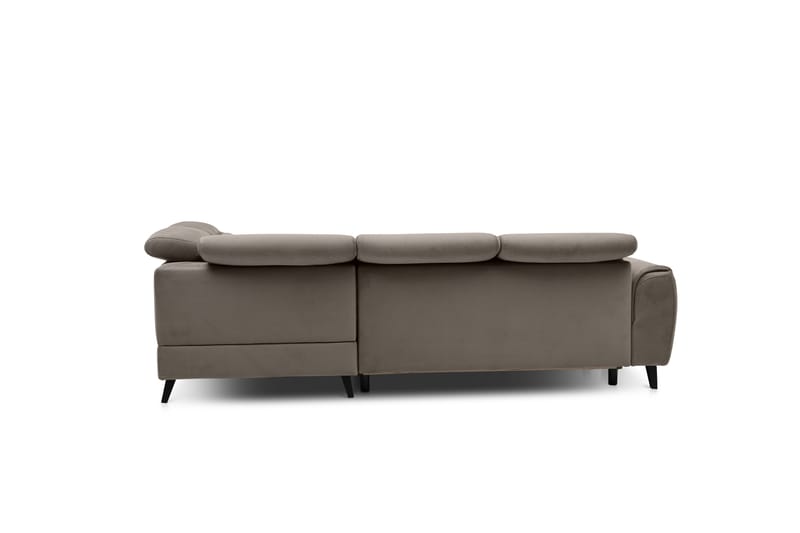 Sajda Bäddsoffa m. Schäslong 3-sits - Beige - Bäddsoffa