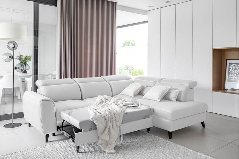 Sajda Bäddsoffa m. Schäslong 3-sits - Grå - Möbler - Soffa - Bäddsoffa