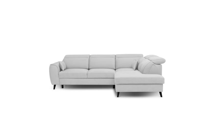 Sajda Bäddsoffa m. Schäslong 3-sits, Grå