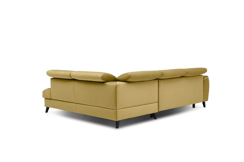 Sajda Bäddsoffa m. Schäslong 3-sits - Gul - Möbler - Soffa - Bäddsoffa