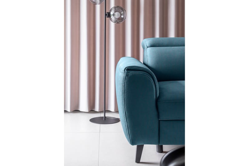 Sajda Bäddsoffa m. Schäslong 3-sits - Mörkblå - Möbler - Soffa - Bäddsoffa