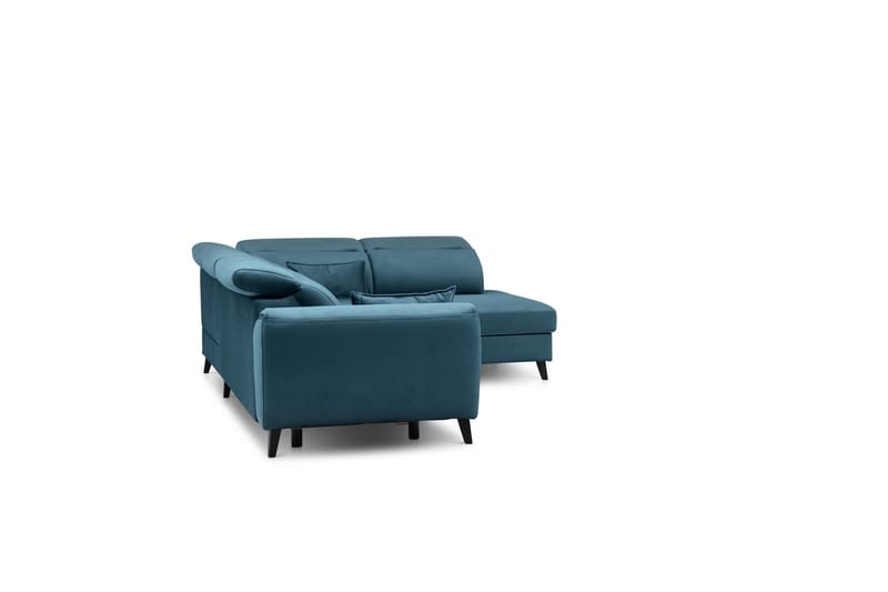 Sajda Bäddsoffa m. Schäslong 3-sits - Mörkblå - Möbler - Soffa - Bäddsoffa