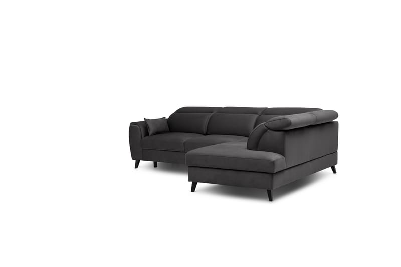 Sajda Bäddsoffa m. Schäslong 3-sits - Mörkgrå - Möbler - Soffa - Bäddsoffa