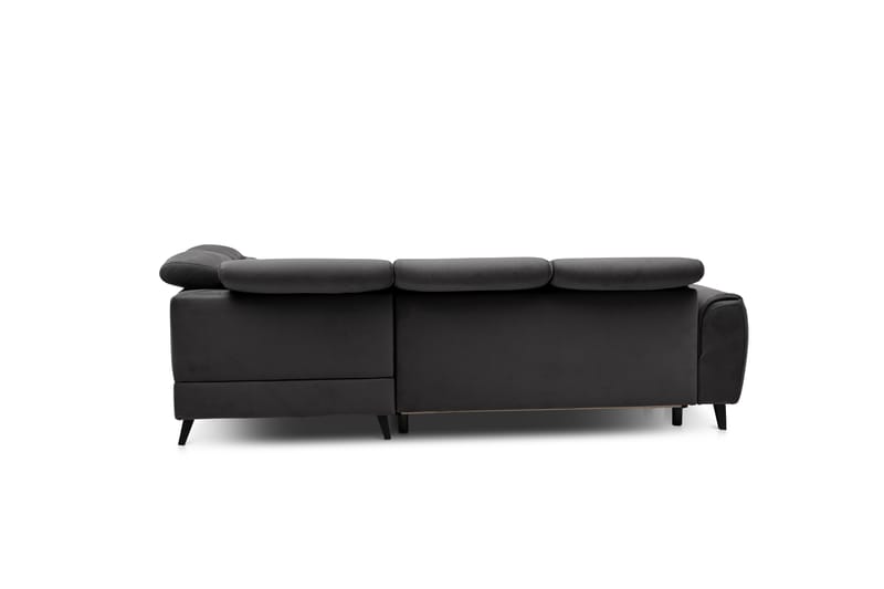 Sajda Bäddsoffa m. Schäslong 3-sits - Mörkgrå - Möbler - Soffa - Bäddsoffa