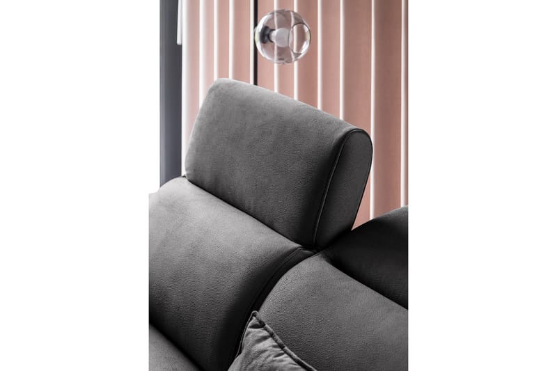 Sajda Bäddsoffa m. Schäslong 3-sits - Mörkgrå - Möbler - Soffa - Bäddsoffa