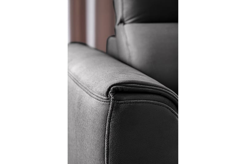 Sajda Bäddsoffa m. Schäslong 3-sits - Mörkgrå - Möbler - Soffa - Bäddsoffa