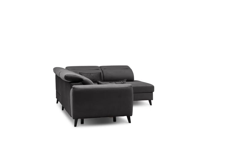 Sajda Bäddsoffa m. Schäslong 3-sits - Mörkgrå - Möbler - Soffa - Bäddsoffa