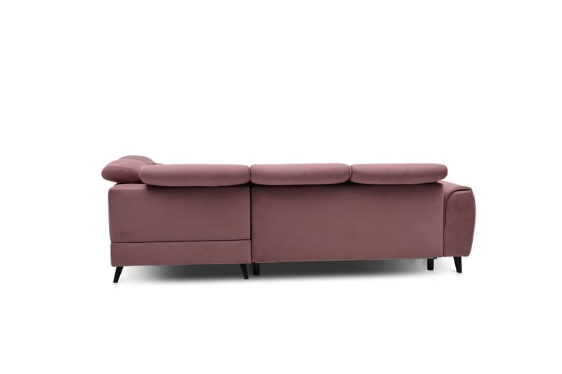 Sajda Bäddsoffa m. Schäslong 3-sits - Rosa - Möbler - Soffa - Bäddsoffa