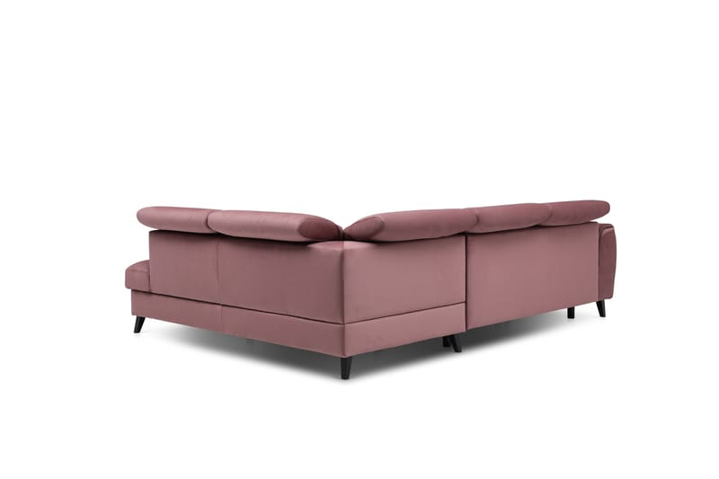 Sajda Bäddsoffa m. Schäslong 3-sits - Rosa - Möbler - Soffa - Bäddsoffa