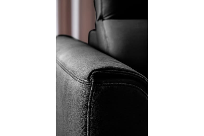 Sajda Bäddsoffa m. Schäslong 3-sits - Svart - Möbler - Soffa - Bäddsoffa