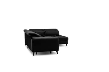 Sajda Bäddsoffa m. Schäslong 3-sits - Svart - Möbler - Soffa - Bäddsoffa