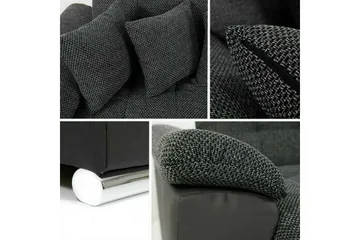 Sakri 5-sits Hörnbäddsoffa Ljusgrå - Möbler - Soffa - Bäddsoffa