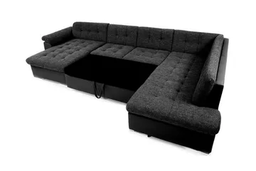 Sakri 5-sits Hörnbäddsoffa Ljusgrå - Möbler - Soffa - Bäddsoffa