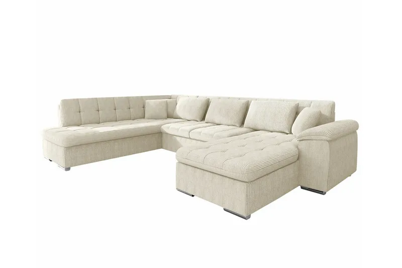 Sakri 5-sits Hörnbäddsoffa NO_BRAND Beige, undefined