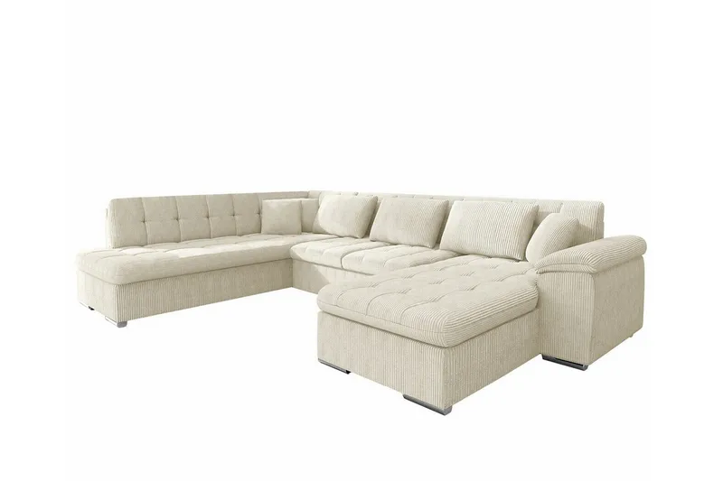 Sakri 5-sits Hörnbäddsoffa NO_BRAND Beige, undefined