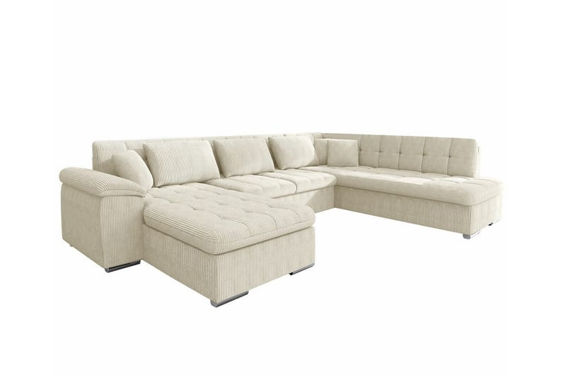 Sakri 5-sits Hörnbäddsoffa NO_BRAND Beige/Light beige, undefined