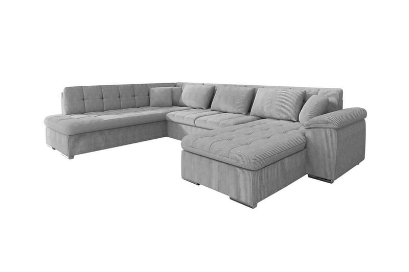 Sakri 5-sits Hörnbäddsoffa NO_BRAND Light grey/Dark grey, undefined