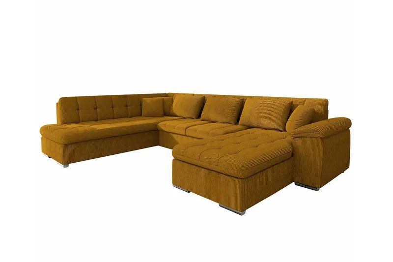 Sakri 5-sits Hörnbäddsoffa NO_BRAND Yellow, undefined