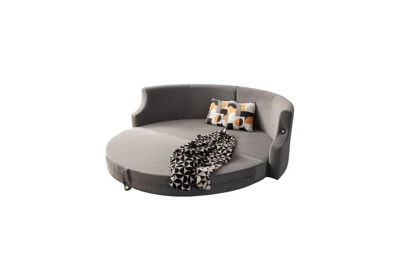 Salrican Bäddsoffa 3-sits - Grå - Möbler - Soffa - Bäddsoffa