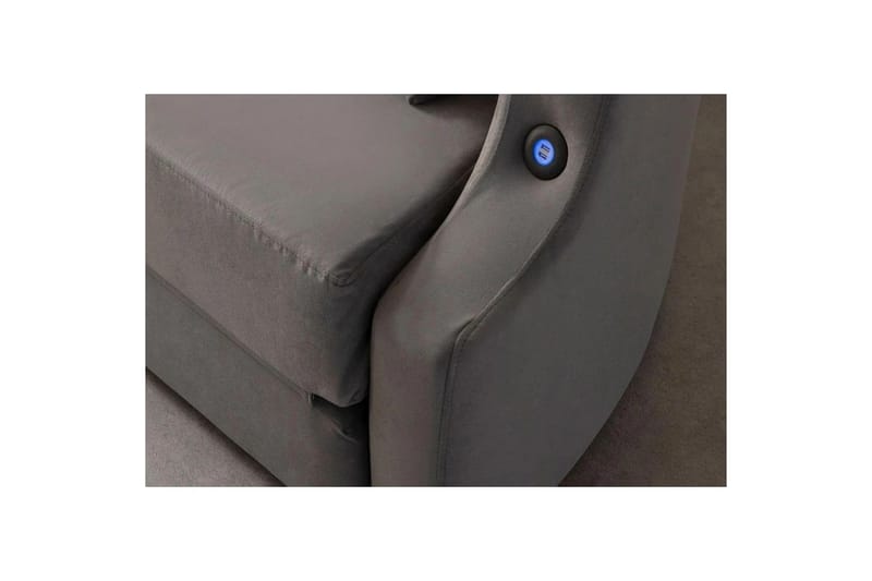 Salrican Bäddsoffa 3-sits - Grå - Möbler - Soffa - Bäddsoffa