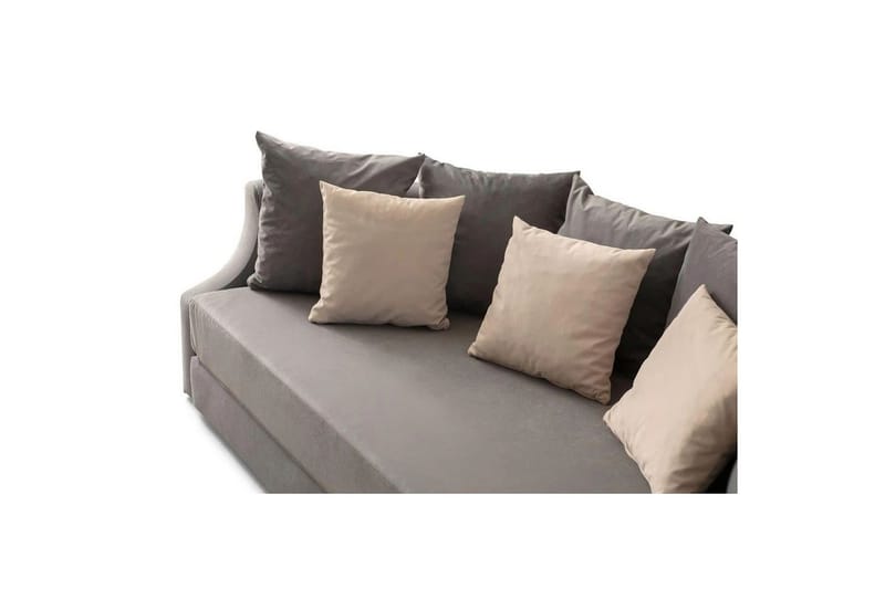 Salrican Bäddsoffa 3-sits - Grå - Möbler - Soffa - Bäddsoffa