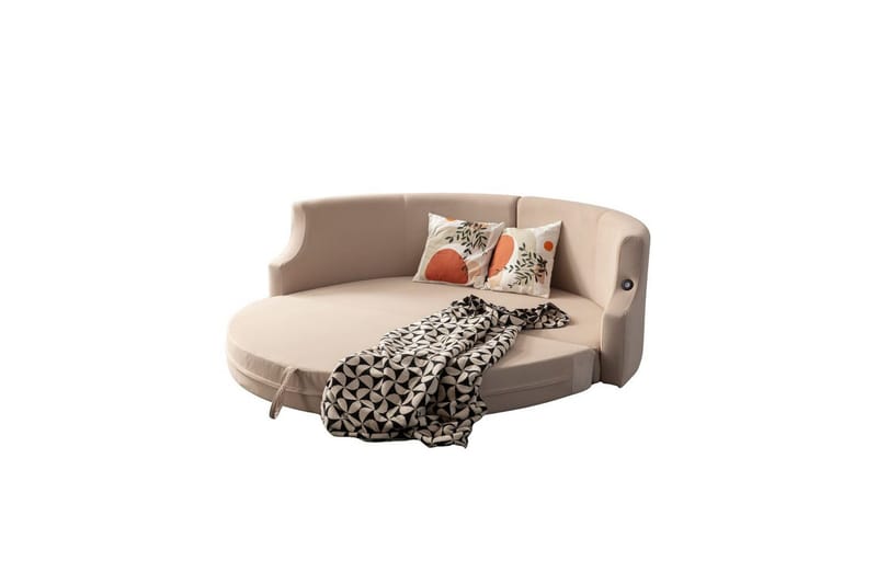 Salrican Bäddsoffa 3-sits - Krämvit - Möbler - Soffa - Bäddsoffa