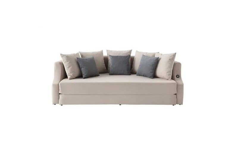 Salrican Bäddsoffa 3-sits - Krämvit - Möbler - Soffa - Bäddsoffa