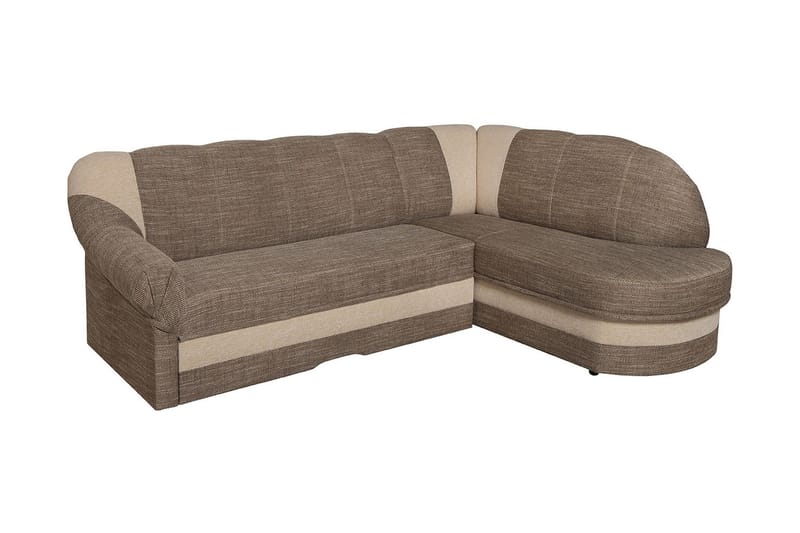 Sandra Hörnbäddsoffa - Brun - Möbler - Soffa - Bäddsoffa
