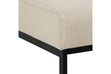 Sapita 2-sits Längsbäddad Bäddsoffa 120x200 cm i Tyg - Beige - Möbler - Soffa - Bäddsoffa